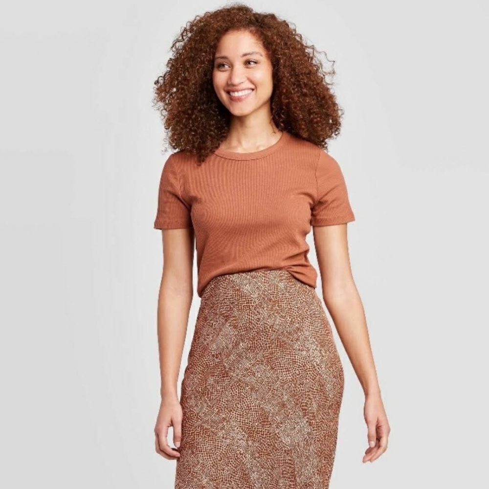 Target | Midi Skirt | Animal Print | XS